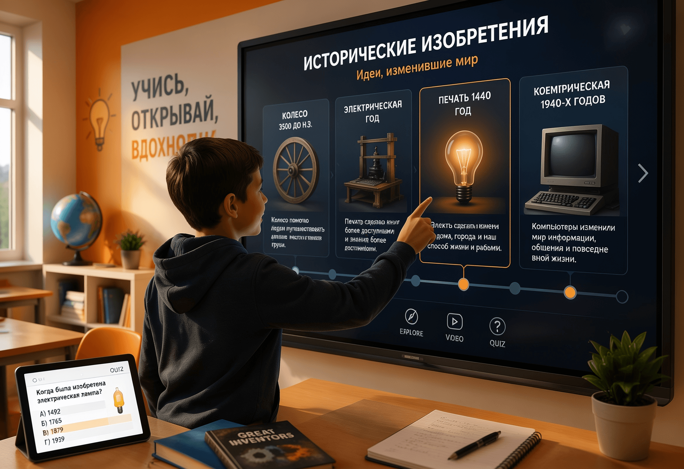 История изобретений и технологий